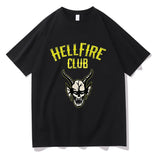 Hellfire Club Shirt Stranger Things Season Short Sleeved T-Shirt