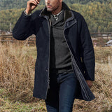 Blade Runner Jacket Fall Winter Men Loose Woolen Coat Coat
