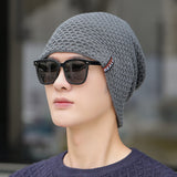 Men Winter Hats Fall/Winter Warm Knitted Hat Men Outdoor Keep Warm