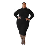 Nina Parker Black Dress Sexy Sheath Dress