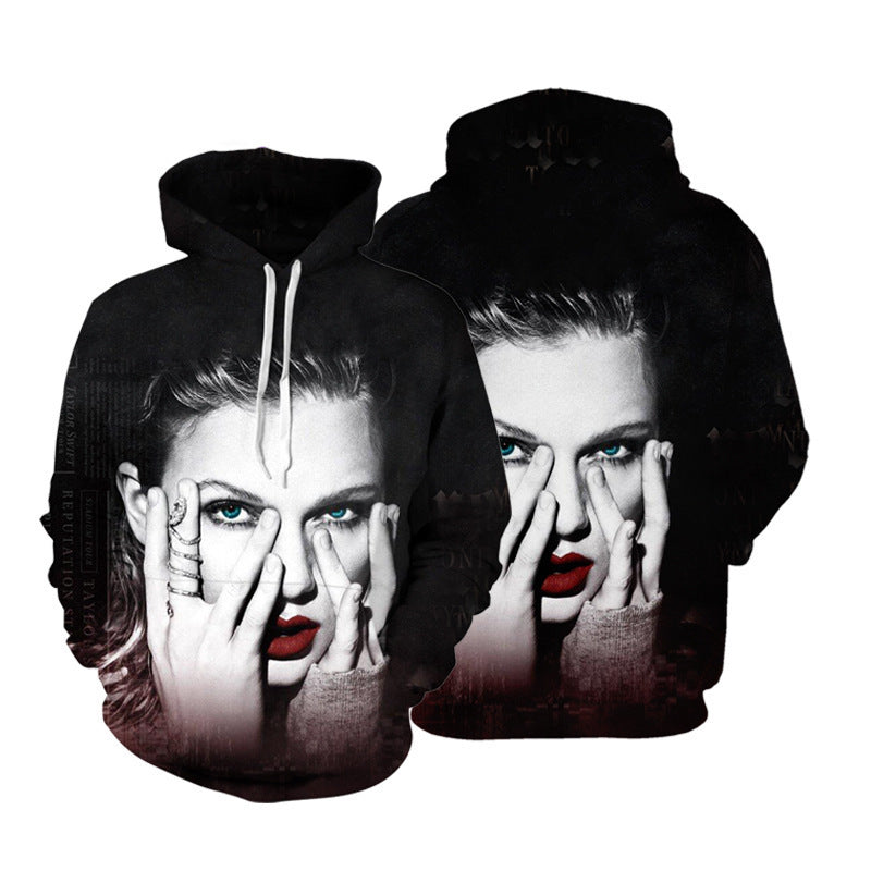 Taylor Swift Merch 3D Sweater Hooded Same Hooded Sweater
