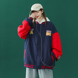Jock Jacket Couple Jacket Men's Autumn Loose Casual Cotton Baseball Uniform Men's Clothing