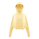Sun Resistant Clothes Sun Protection Clothing Ice-Sensitive Breathable UV Face Cover Hair Hole Sun-Protective Clothing