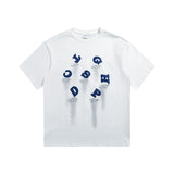 Men T Shitrs Summer Men's Printed T-shirt Casual Short Sleeve