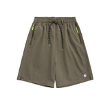 Men Shorts Summer Men's Zipper Pocket Casual Shorts