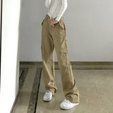 Julia Fox Low Rise Trousers Autumn Women's Sports Casual Working Pants