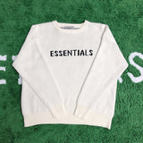 Fog Fear of God Essentials Sweatshirt round Neck Sweater High Street Loose Pullover Sweater for Men