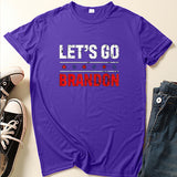 Let'S Go Brandon T Shirt Summer Personalized English Printed Short Sleeve T-Shirt