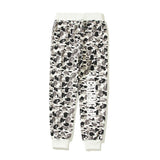 WGM Closing Ink Camouflage Casual Trousers Terry Ankle Banded Pants Men