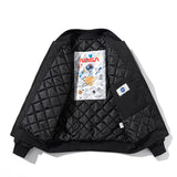 NASA Varsity Jacket Cotton Padded Thickened Jacket Men's Casual Baseball