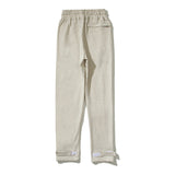 Kanye West Sunday Service Pant Velcro Ankle-Tied Trousers Embroidered Loose Sports