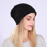 Women Winter Hats Men's and Women's Hats Sleeve Cap Autumn and Winter Knitting Earmuffs Hat
