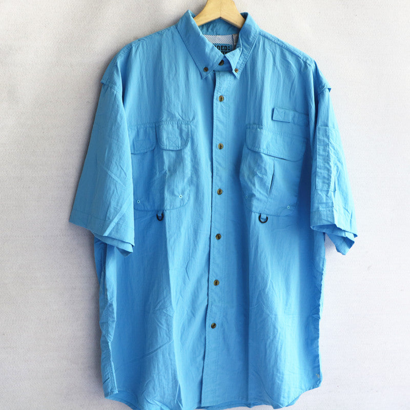 Men's Habit Shirts Men's Short-Sleeved Shirt Biya