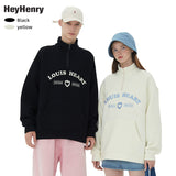 Preppy Aesthetic Sweatshirt Coat Loose Autumn Men's Women's Pullover
