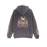 Rhude Hoodie Retro Rhude High Street Line Butterfly Print Casual OS Loose Sweater