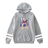 Stranger Things Hoodie Peripheral Pattern Loose Hooded Fleece Pullover