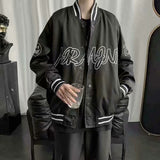 Alaska Varsity Jacket Vintage Embroidered Baseball Uniform Coat Men's Autumn Jacket