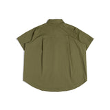 Men T-Shirt Summer Men's Solid Color Polo Collar Shirt Casual Retro