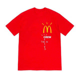 Cactus Jack McDonalds Shirt Joint Singer Short Sleeve T-shirt