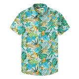 Men Beach T Shirts Men Beach Short Sleeve Printed Shirt Male