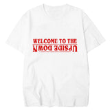 Stranger Things T Shirt Stranger Things Spring Summer round Neck Short Sleeves Men's Casual T-shirt