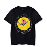 Stranger Things T Shirt Upside-down-Logo Spring/Summer Stranger Things round Neck T
