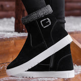 Men's Martin Boots Winter plus Size Sports Low-Cut Cotton Boots