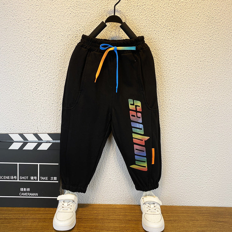 Toddler Boys Pants Boy Knit Casual Track Sweatpants