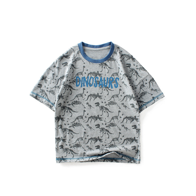 Children T Shrits Children's Summer Clothing Children's Short Sleeve