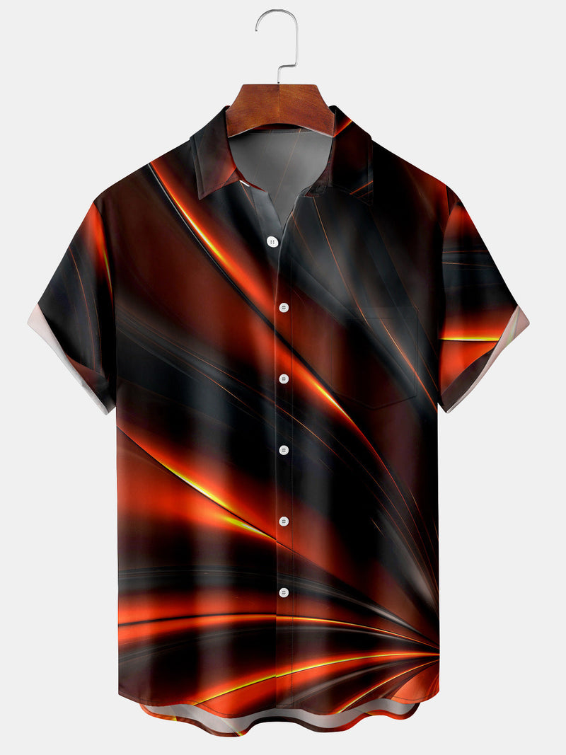 Men Beach T Shirts Men's Fashion Short Sleeve Shirt