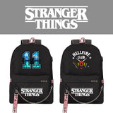 Stranger Things Hellfire Club Backpack Stranger Things School Bag USB Charging Backpack Large Capacity Travel Bag