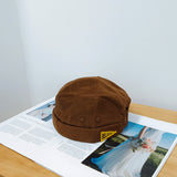 Beanies Patch Skullcap Men's and Women's Casual Spring and Autumn a Sailor's Cap