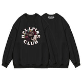 Stranger Things Hellfire Club Coat Peripheral Sweatshirt Stranger Things round-Neck Pullover