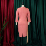 Nina Parker plus Size Dresses Elegant Sheath Dress