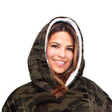 Hoodies Blankets Loose Hooded Warm Sweatshirt Lazy Blanket Casual
