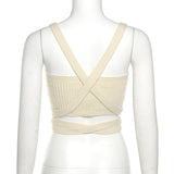 Music Festivals Rave Outfits Girls Tops Summer Women's Slim Vest