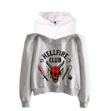 Stranger Things Hellfire Club Coat Stranger Things Season4 off-Shoulder Sweater