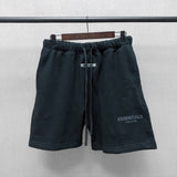 Fog Fear of God Essentials Shorts Double-Line Velvet Shorts Reflective Drawstring Shorts