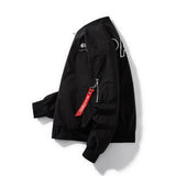 NASA Varsity Jacket Embroidered Baseball Uniform Men Flight Suit Casual Loose