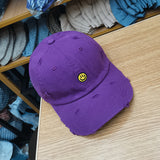 Smiley Face Cap Baseball Cap Embroidered Peaked Cap
