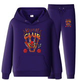 Stranger Things Hellfire Club Hoodie Sweater Suit