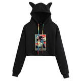 JoJo's Bizarre Adventure Dressing Cat Ears Women's Sweater