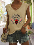 Stranger Things Hellfire Club Vest Hellfire Club T-shirt Cosplay