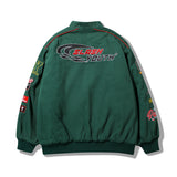 Alaska Varsity Jacket Vintage Embroidered Jacket for Men