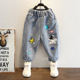 Toddler Boys Pants Boys' Jeans Cartoon Casual Pants Children
