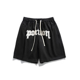 Men Shorts Summer Men's Embroidery Shorts Casual Pop