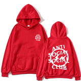 Anti Social Club Hoodie Printed Hoodie