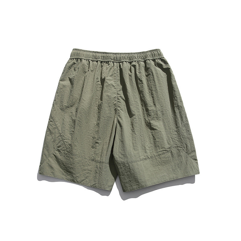 Men Shorts Summer Men's Embroidery Casual Retro Shorts