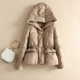 Women Winter Coats Puffer Jacket Down Coat Autumn and Winter Down Jacket Women's White Duck Down Warm Coat