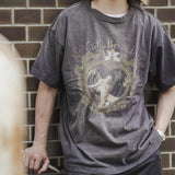 Saint Michael T Shirt Retro Couple Loose Summer T-shirt